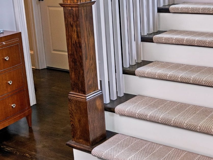 Oaseland stair treads in a bright home